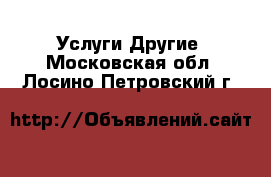 Услуги Другие. Московская обл.,Лосино-Петровский г.